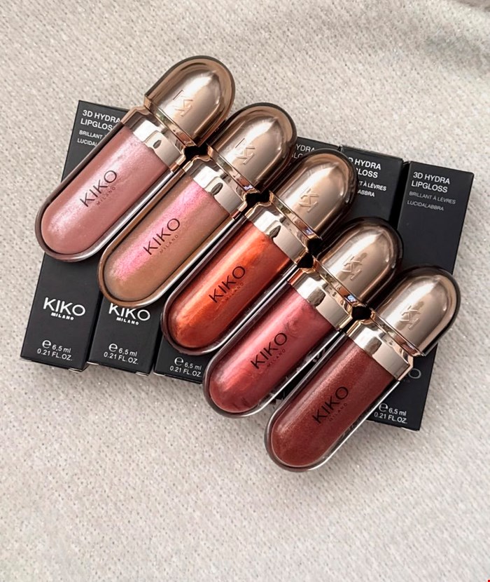 لیپ گلاس درب طلایی لیمیتد kiko ✨️